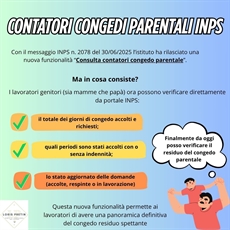 RESIDUO CONGEDO PARENTALE INPS? DA OGGI SI PUO'!